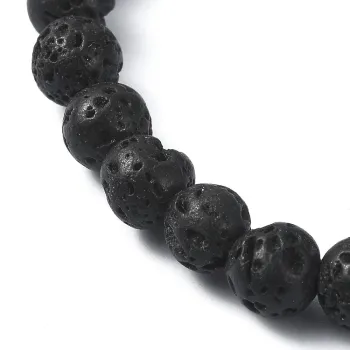 Elegantes Lavastein-Armband mit einem herzförmigen Anhänger [product.brand] 3 - Rosmarinus (koreni-krumlov.cz / platce DPH) 