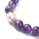 Armband aus Amethyst und echten Perlen [product.brand] 3 - Rosmarinus (koreni-krumlov.cz / platce DPH) 
